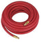 1/4" X 25 FT. 300 PSI RED PREMIUM RUBBER AIR HOSE ASSEMBLY - Quality Farm Supply