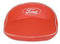 SEAT CUSHION, RED VINYL WITH FORD SCRIPT LOGO. FITS ALL 1939 TO 1964 FORD STEEL PAN SEATS. - Quality Farm Supply