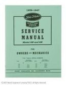 MANUAL, SERVICE. FOR TRACTORS: 9N, 2N, (1939 TO 1953). - Quality Farm Supply
