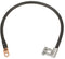 INSULATED BATTERY CABLES. LENGTH 12.5, 2 GAUGE, TERMINAL TYPE 2-3+. - Quality Farm Supply