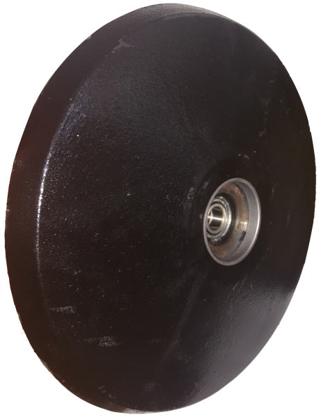 CAST IRON CLOSING WHEEL WITH BEARINGS - Quality Farm Supply