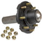 HUB SPINDLE KIT, INCLUDES HUB, SPINDLE, STUDS, BEARINGS, DUST CAP, AND STUD NUTS. - Quality Farm Supply