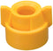 QUICKJET CAP FOR ROUND BODY SPRAY TIPS - YELLOW    REPLACES CP25607 / 25608 SERIES - Quality Farm Supply