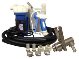 120V AGSMART DEF TRANSFER PUMP KIT WITH STAINLESS STEEL VALVE - Quality Farm Supply