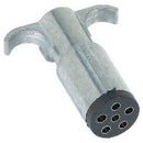 6 POLE MALE PLUG FOR MOLDED TRAILER CONNECTORS - Quality Farm Supply