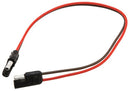 TRAILER WIRING HARNESS. 2 POLE MALE AND FEMALE SET WITH 12" WIRE LEADS. - Quality Farm Supply