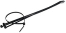 14-1/2 INCH BLACK ZIP TIE WITH 18 LB. RATING - 8/BAG - Quality Farm Supply