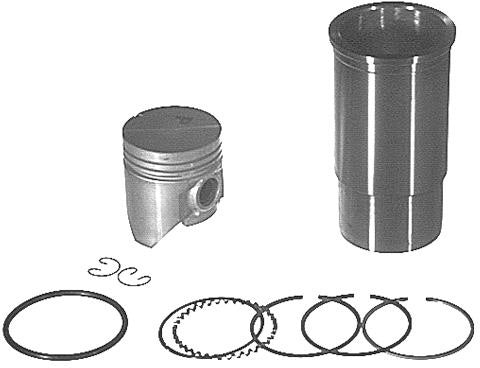 SLEEVE & PISTON KIT. CONTAINS SLEEVES, SLEEVE SEALS, PISTONS, RINGS, PINS & RETAINERS. - Quality Farm Supply