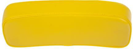 YELLOW INYL UPPER BACKREST CUSHION WITH WOOD BASE. CAN REPLACE R34267. - Quality Farm Supply