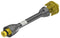 STANDARD SERIES METRIC DRIVELINE - BYPY SERIES 4 - 36" COMPRESSED LENGTH - HAS FRICTION CLUTCH - FOR ROTARY CUTTER AND TILLLER GENERAL APPLICATIONS - Quality Farm Supply