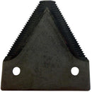 EXTRA HEAVY, TOP SERRATED, OILED FINISH SICKLE SECTION. - Quality Farm Supply