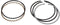 PISTON RING SET, FOR 3-1/8" OVERBORE. 2 @ 3/32", 1 @ 3/16" (1 USED PER ENGINE) - Quality Farm Supply