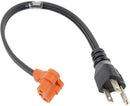 REPLACEMENT CORD FOR ENGINE BLOCK HEATER 19841A91. CORD LENGTH 12" WITH SILICONE CONNECTOR. - Quality Farm Supply
