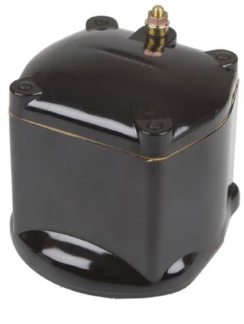 IGNITION COIL, 12 VOLT, 2.5 OHMS, SQUARE STYLE MOUNTS ON TOP OF DISTRIBUTOR. - Quality Farm Supply