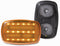 4 X 6 MAGNETIC LED SAFETY LIGHT - AMBER - Quality Farm Supply