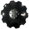 20 INCH X 6-1/2MM NOTCHED VERTICAL TILL BLADE WITH 8 HOLES FOR HIGH SPEED DISCS - Quality Farm Supply