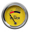 GAUGE, OIL PRESSURE, ORIGINAL STYLE WITH OLIVER LOGO. FITS 2" DIAMETER HOLE. VINTAGE IRON - Quality Farm Supply