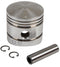 PISTON, .020" OVERSIZED OF 3-3/16" BORE, 3/16" OIL RING. - Quality Farm Supply