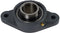 1-3/4 INCH 2 HOLE CAST IRON BEARING AND HOUSING - WITH SET SCREW SHAFT - Quality Farm Supply